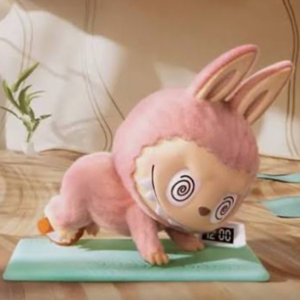 Labubu “Ab Roller” Lazy Yoga Series NEW